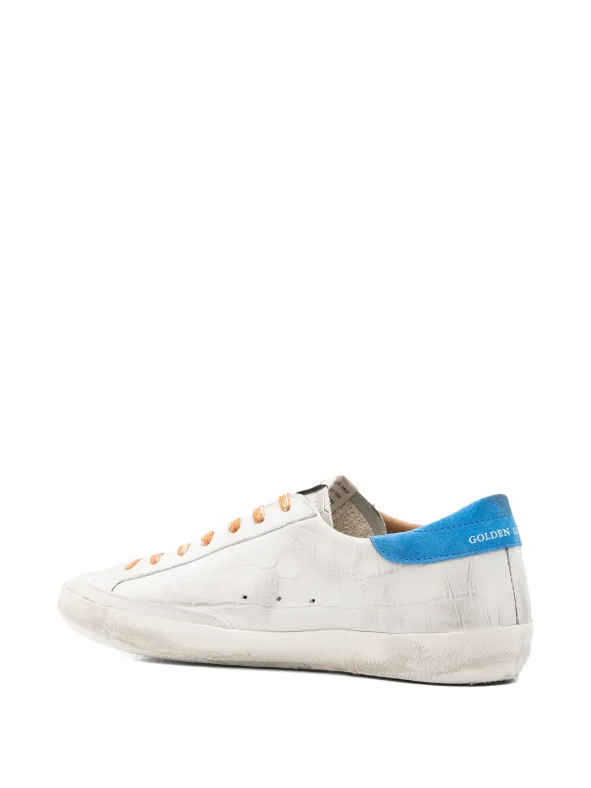 Golden Goose クロコダイルエフェクト・スター・ローカットスニーカー - 画像3
