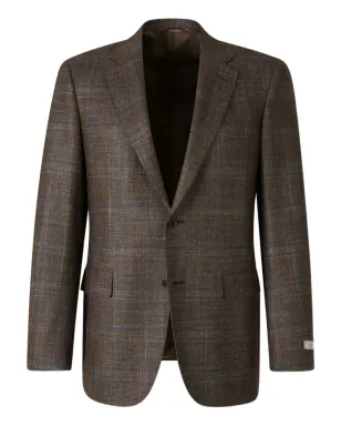 Canali シングルブレスト チェック柄ブレザー - サムネイル1