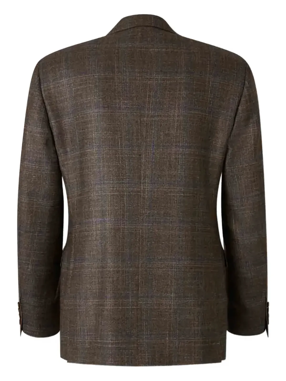 Canali シングルブレスト チェック柄ブレザー - 画像2