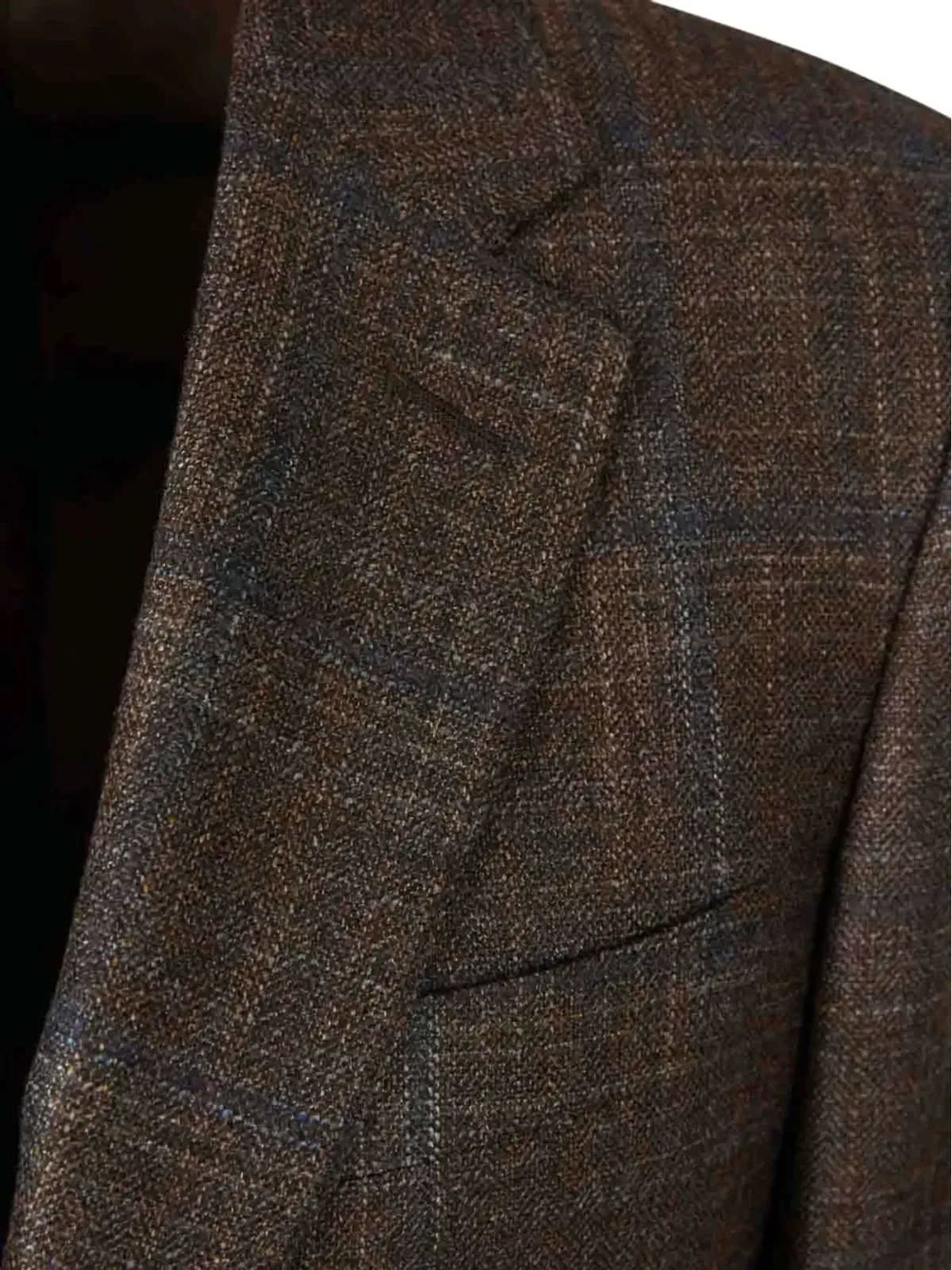 Canali シングルブレスト チェック柄ブレザー - 画像3