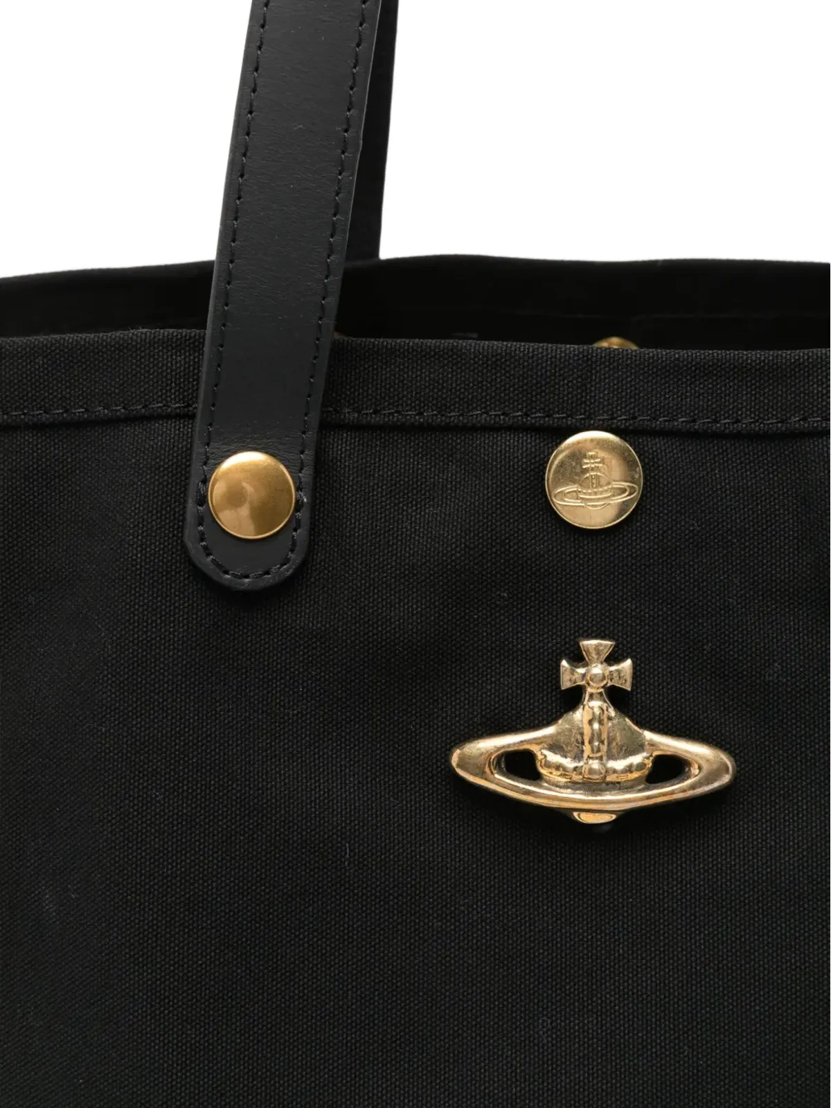 Vivienne Westwood ロゴ・オーブ付き トートバッグ - 画像4