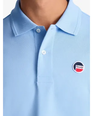 Fusalp Gerlo コットンポロシャツ - ブルー - サムネイル5