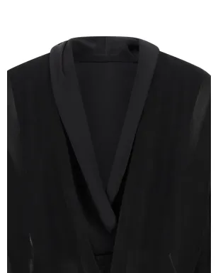 Alberta Ferretti Vネック シルク ブラウス - サムネイル5