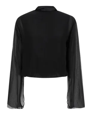 Alberta Ferretti Vネック シルク ブラウス - サムネイル2