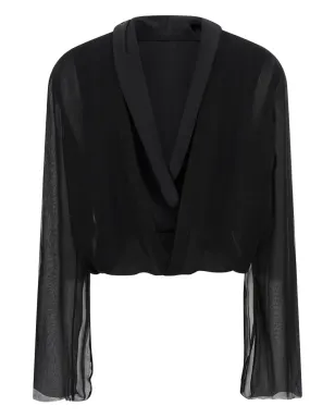 Alberta Ferretti Vネック シルク ブラウス - サムネイル3