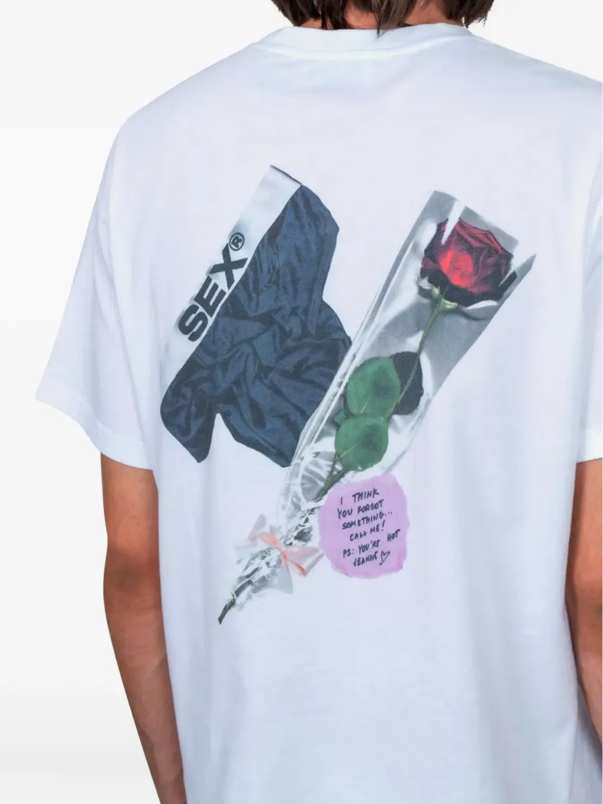 CARNE BOLLENTE グラフィックプリントTシャツ - 画像4