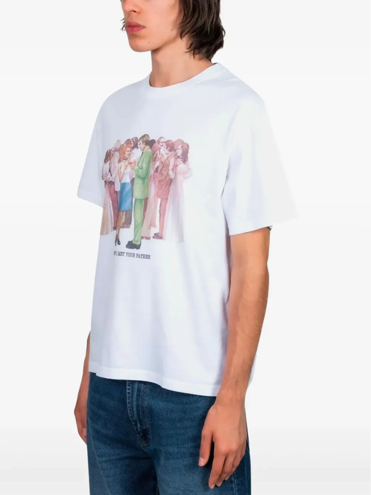 CARNE BOLLENTE Meet Cute グラフィックプリントTシャツ - 画像1