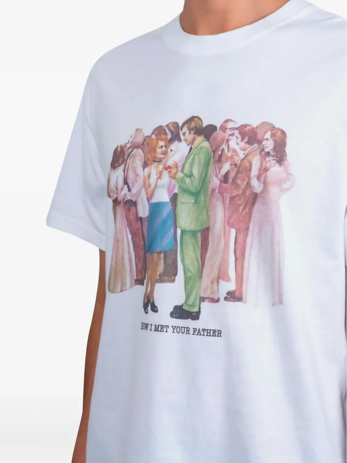 CARNE BOLLENTE Meet Cute グラフィックプリントTシャツ - 画像3