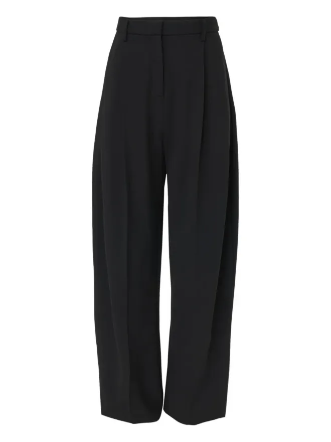 Carolina Herrera Carolina Herrera プリーツパンツ ブラックの商品画像