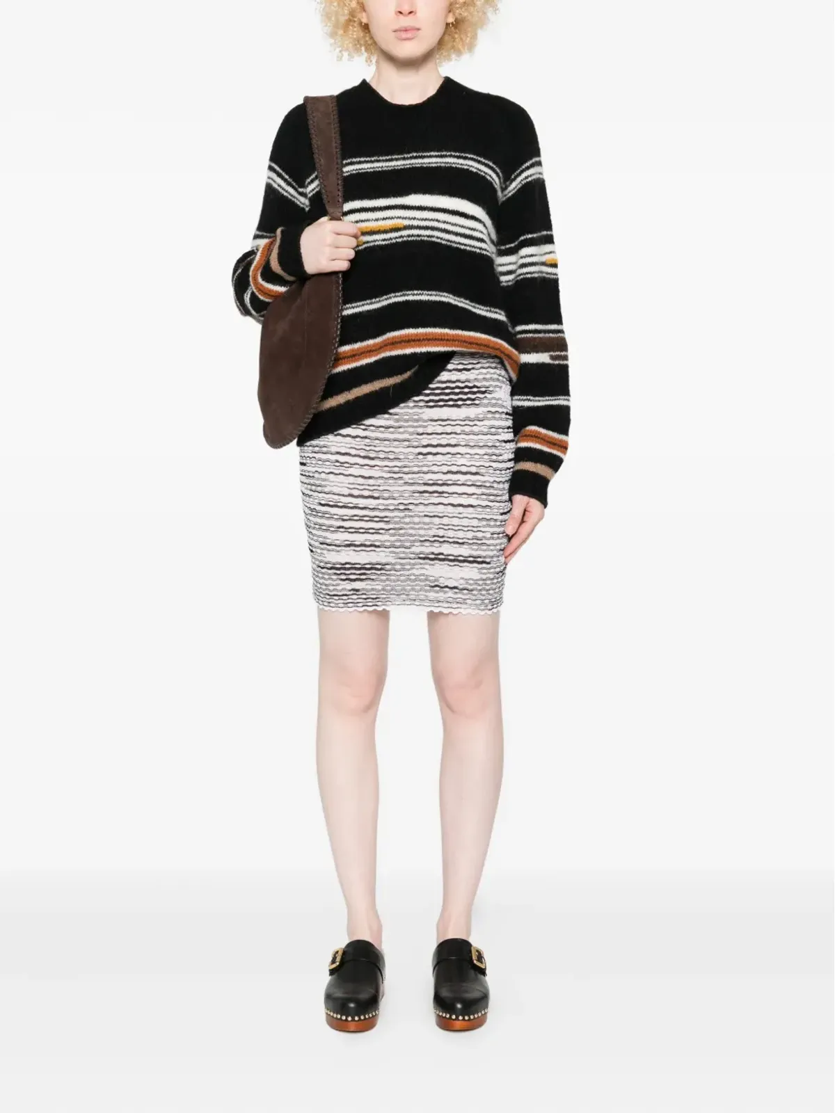 Missoni ストライプ クルーネックセーター - 画像2