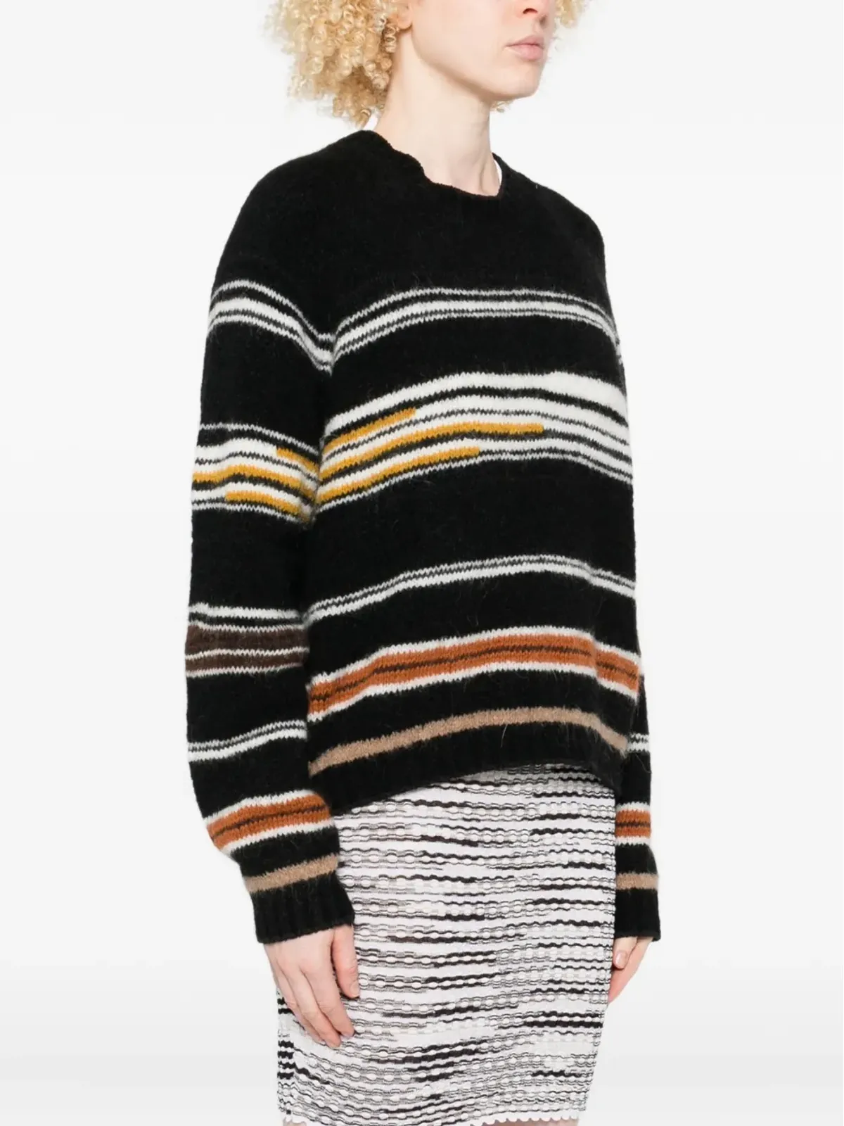 Missoni ストライプ クルーネックセーター - 画像3