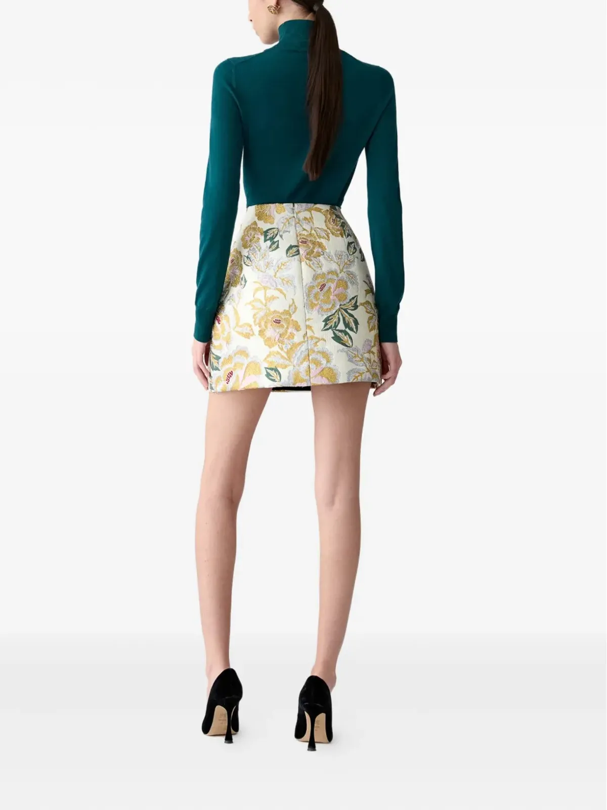Carolina Herrera ウールシルクセーター - 画像3