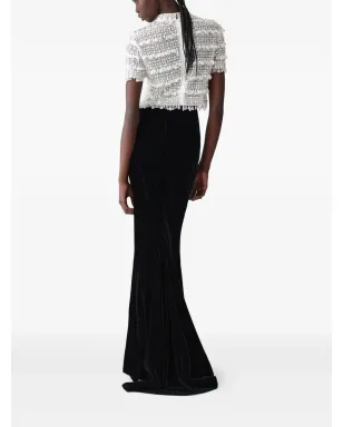 Carolina Herrera クリスタル装飾の半袖トップス - サムネイル3
