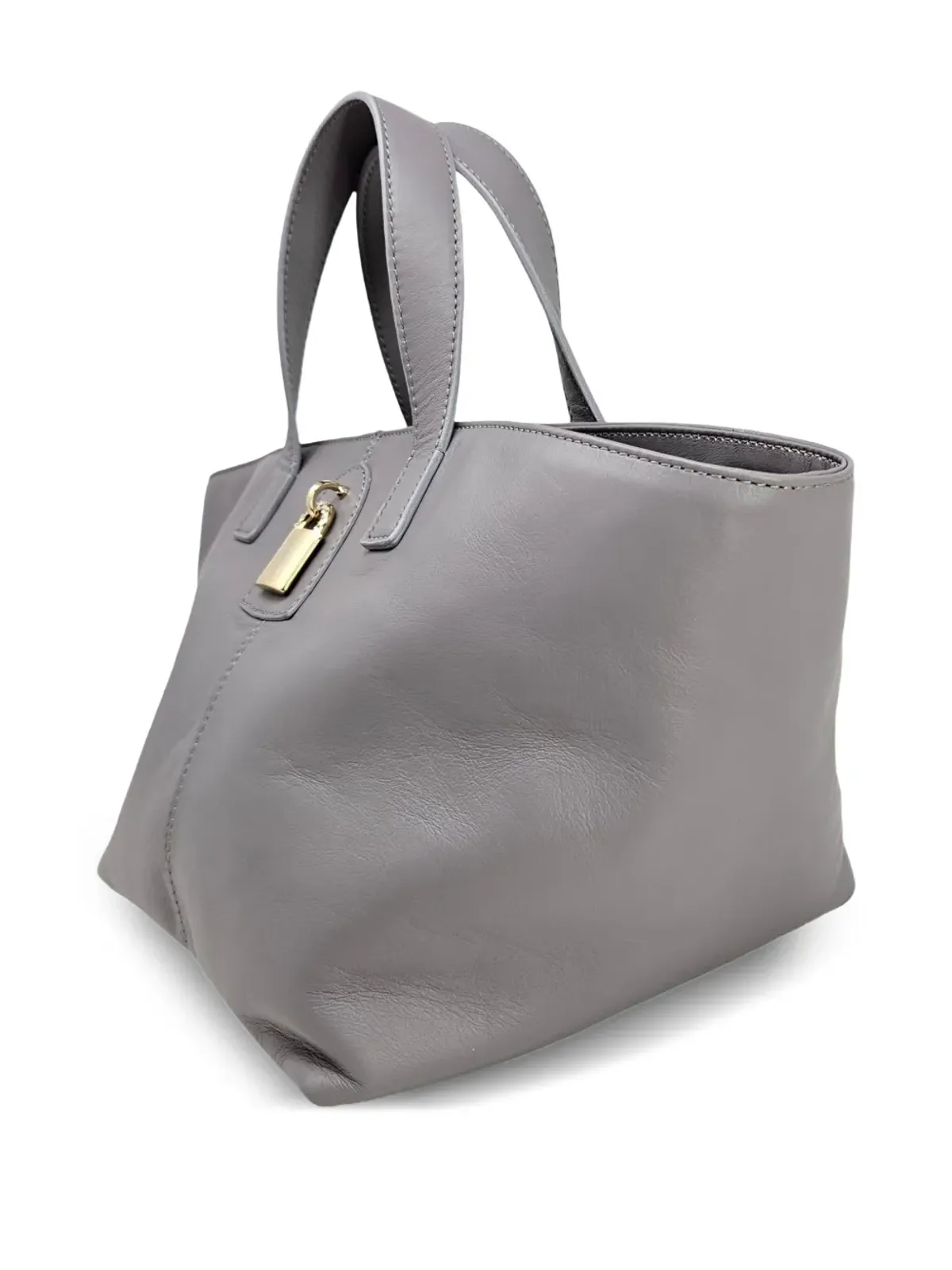 Madison.Maison ロックディテール レザー トートバッグ - 画像3