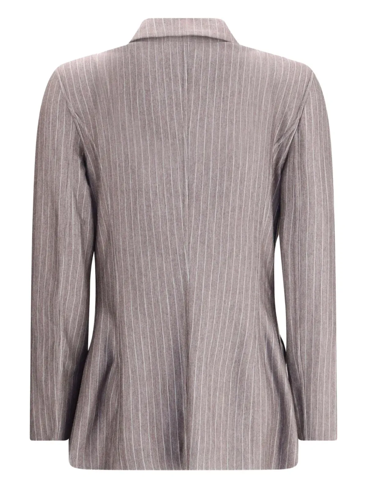 Giorgio Armani ピンストライプ ダブルブレスト ブレザー - Grey - 画像2