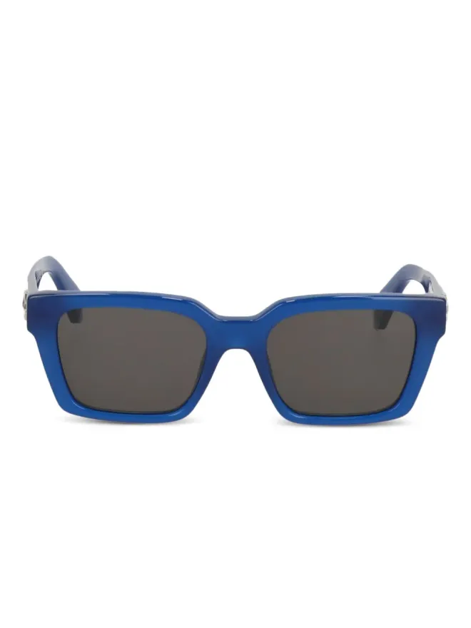 Off-White Eyewear Off-White Eyewear スクエアフレーム ロゴディテール サングラスの商品画像