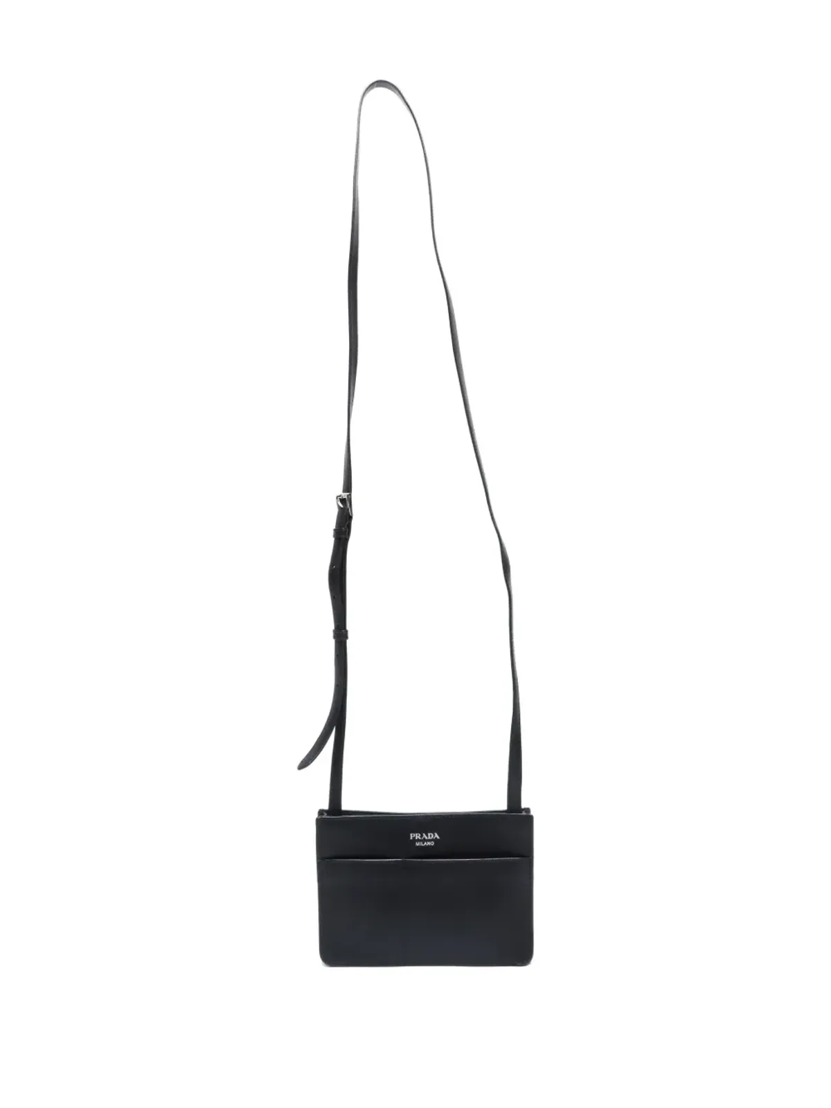 Prada Vintage レザーショルダーバッグ - 画像5