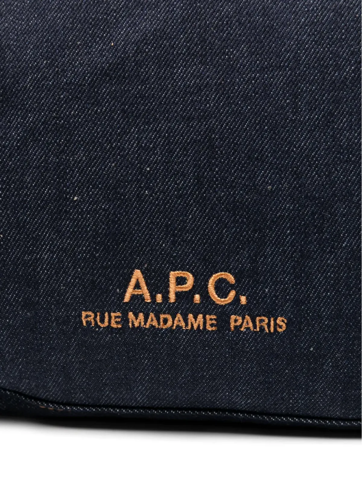 A.P.C. デニムショルダーバッグ - 画像4