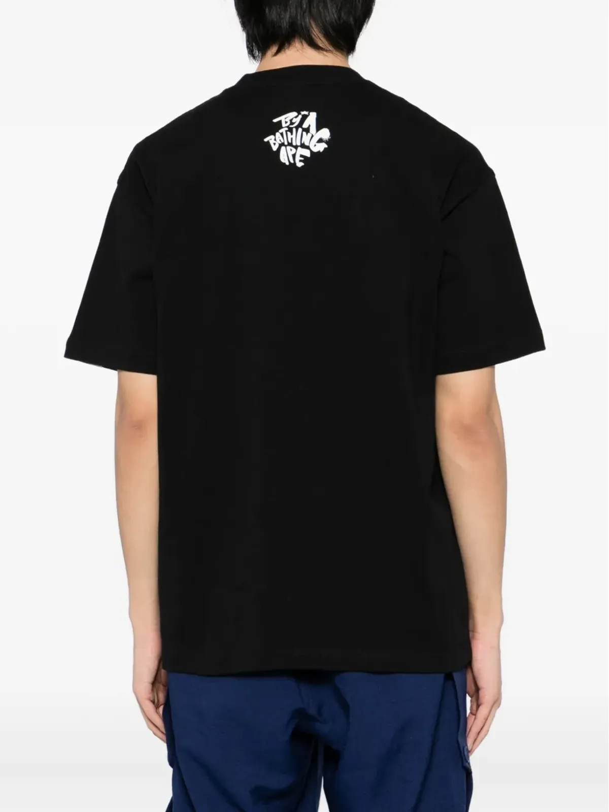 AAPE BY *A BATHING APE® 半袖Tシャツ ブラック - 画像3