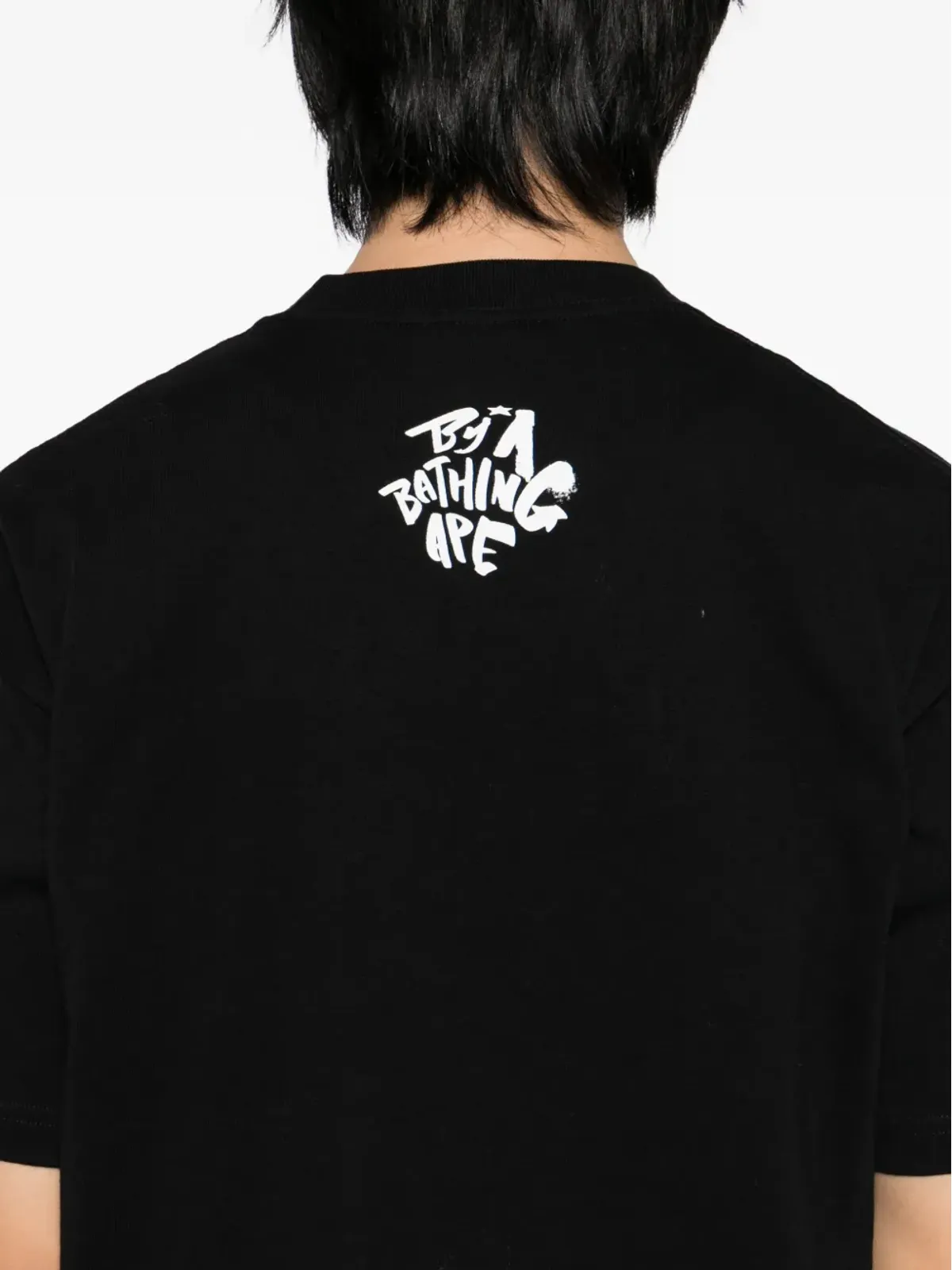 AAPE BY *A BATHING APE® 半袖Tシャツ ブラック - 画像4