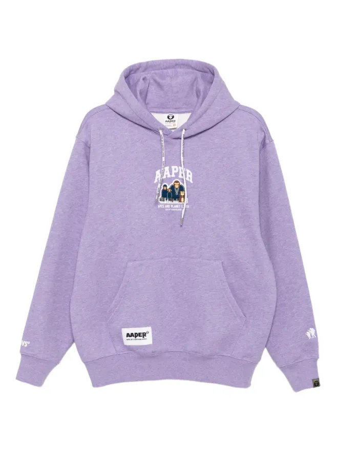 AAPE BY *A BATHING APE® AAPE BY *A BATHING APE® ロゴプレート付きパーカーの商品画像