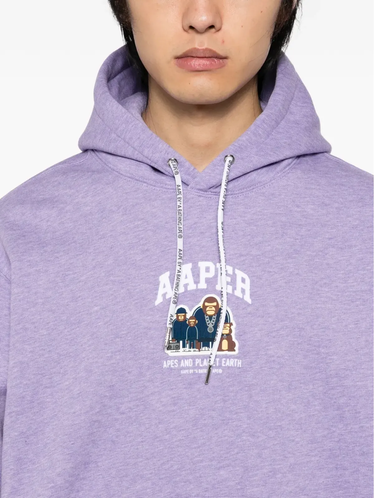 AAPE BY *A BATHING APE® ロゴプレート付きパーカー - 画像5