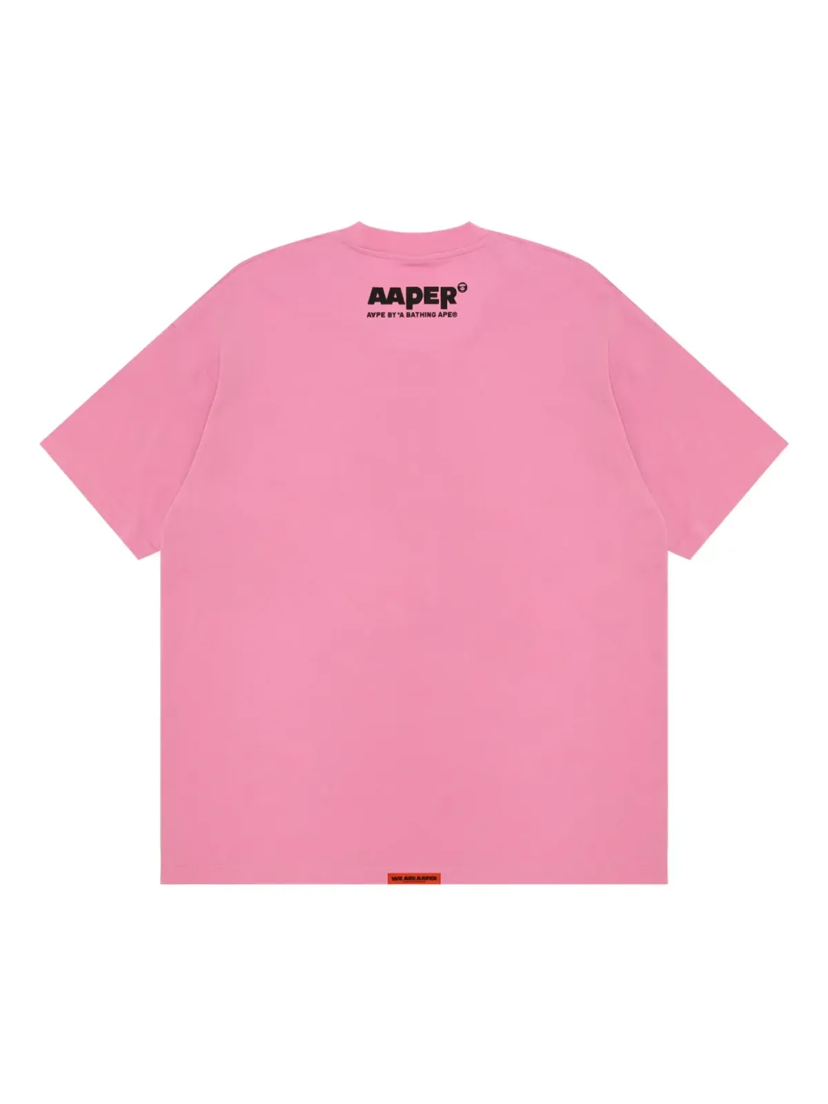 AAPE BY *A BATHING APE® Bravo monkey-embellished Tシャツ - ピンク - 画像2