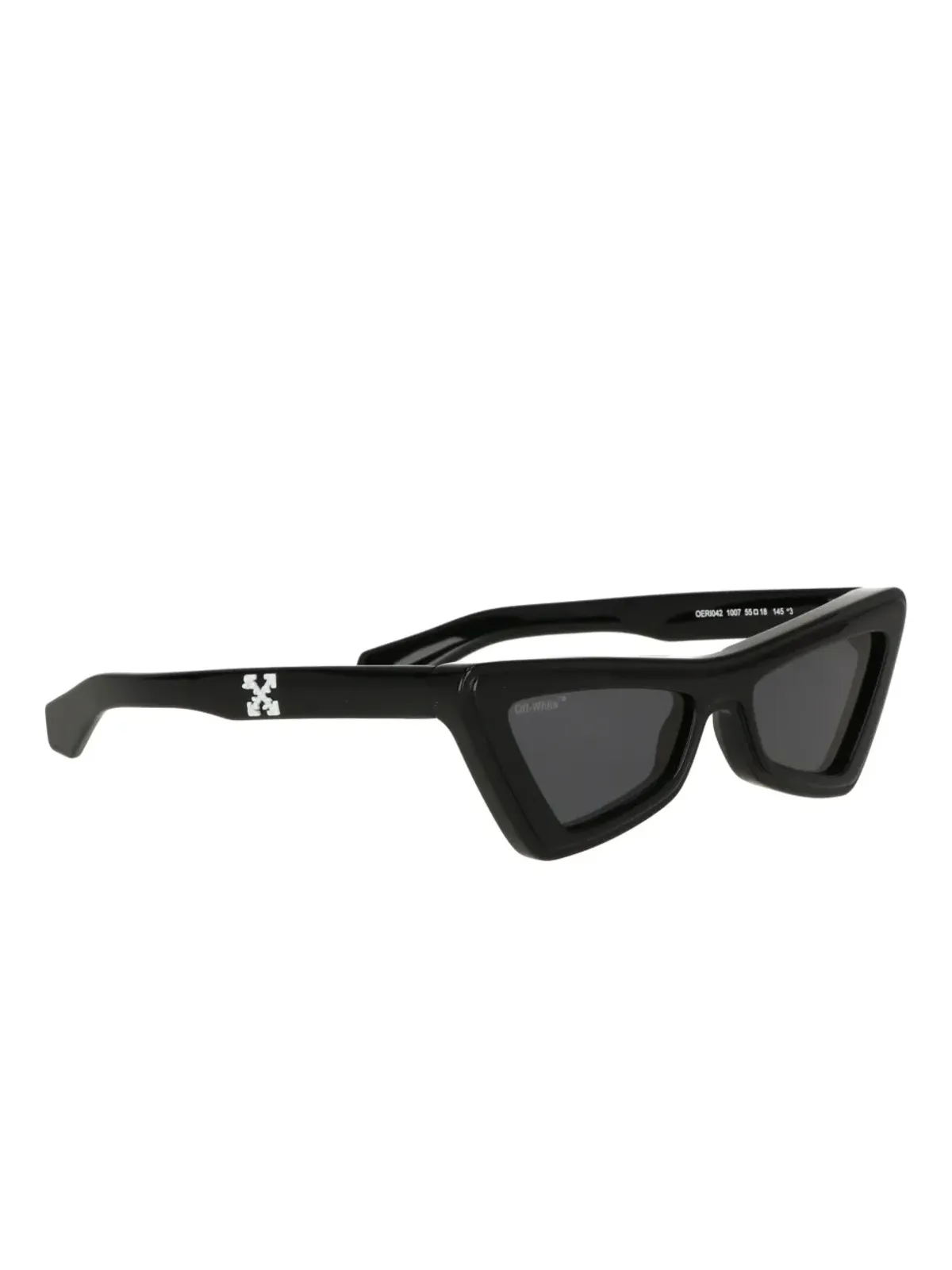 Off-White Eyewear 三角フレーム ティンテッドサングラス - 画像2