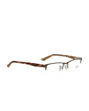 Ray-Ban 半リム長方形メガネ - サムネイル2