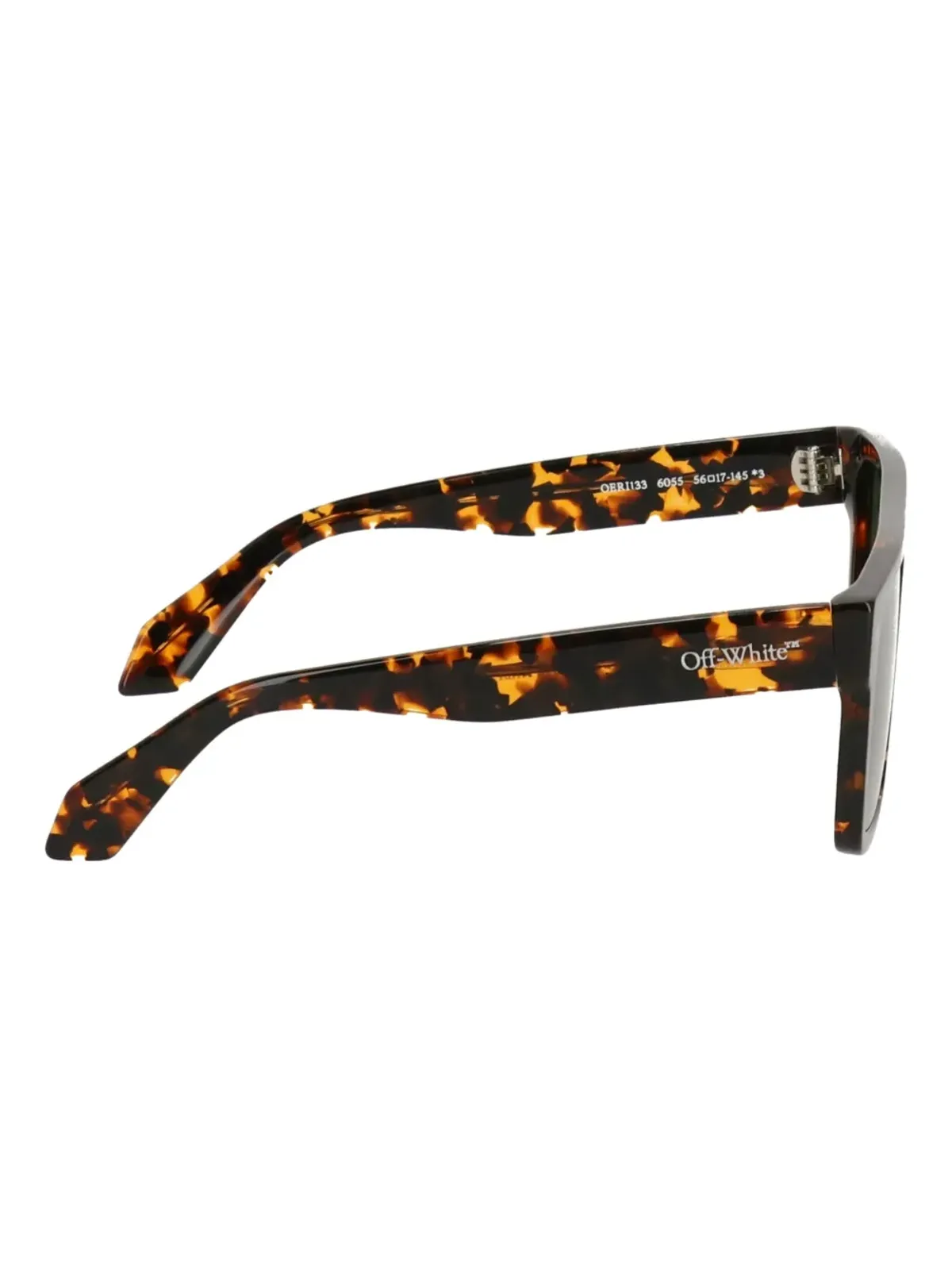 Off-White Eyewear べっこう柄スクエアサングラス - 画像3
