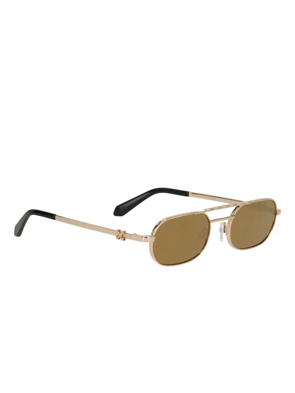 Off-White Eyewear オーバルフレーム ダブルブリッジ サングラス - 画像2