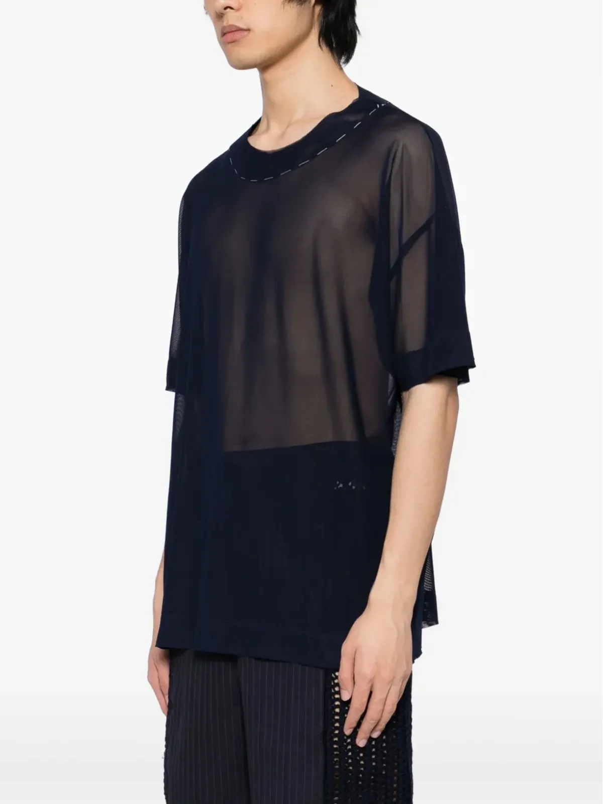 SONIA CARRASCO シアーTシャツ - 画像3