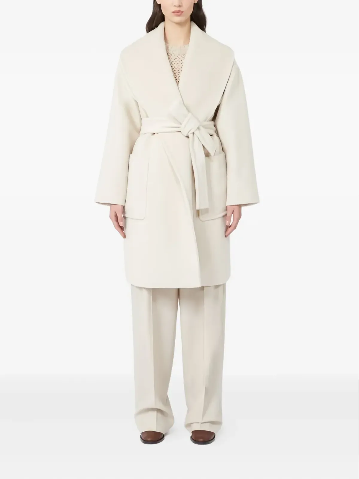 Max Mara Cloruro ベルト付きコート - 画像2