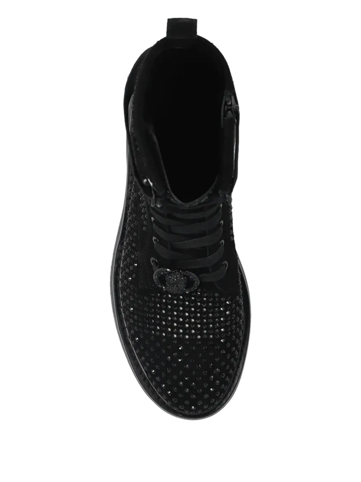 Kurt Geiger London 装飾付き レースアップ ブーツ - ブラック - 画像3