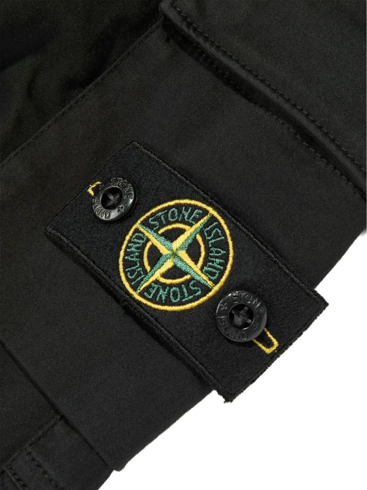 Stone Island Junior コンパスパッチトラウザー - ブラック - 画像4