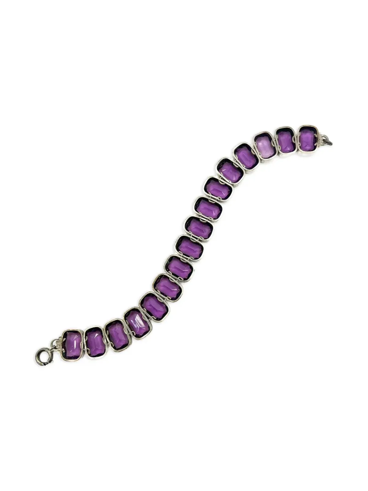 Jennifer Gibson Jewellery 1900s アメジスト・リヴィエール風 ブレスレット - Silver - 画像3