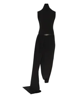 Jean Paul Gaultier ドレープベルト付きミディドレス - サムネイル1