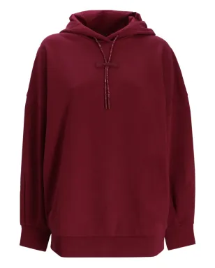 Armani Exchange ロゴディテール ドローストリングフード付きパーカー - レッド - サムネイル1