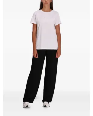 Armani Exchange ロゴ刺繍コットンTシャツ - ホワイト - サムネイル2