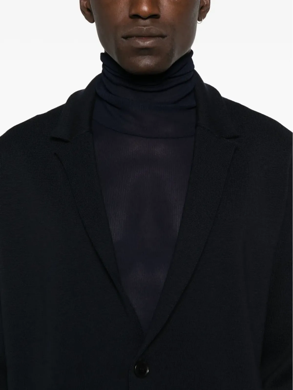 Roberto Collina ツーボタン パッチポケット ブレザー - 画像5