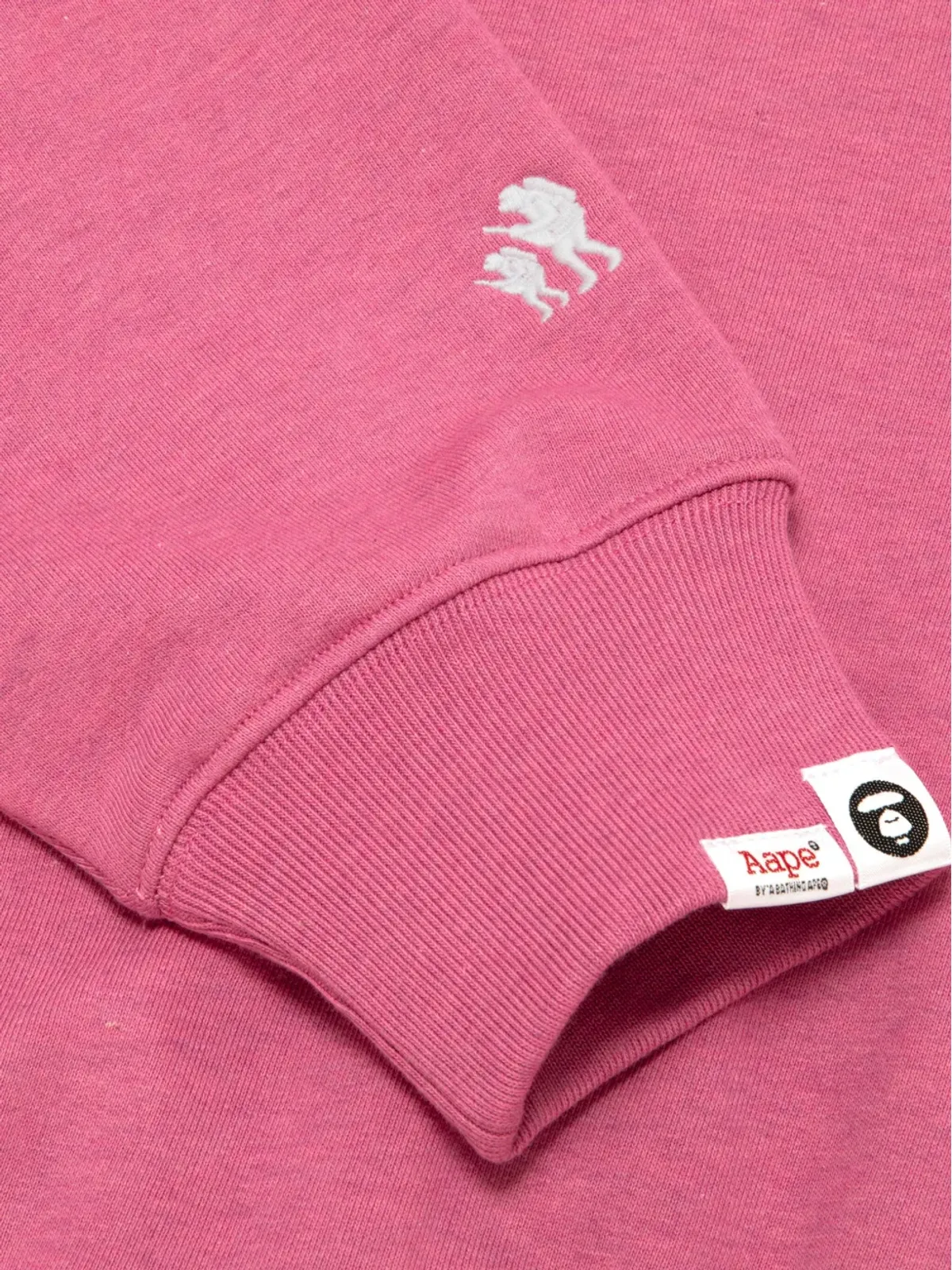 AAPE BY *A BATHING APE® ロゴエンボス ジップアップフーディー - 画像5