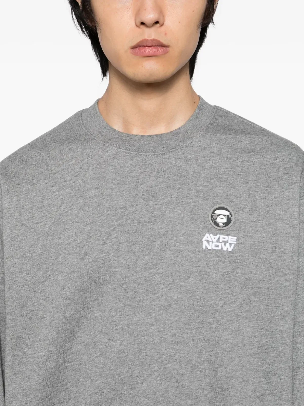 AAPE BY *A BATHING APE® ロゴアップリケ付きスウェットシャツ - 画像5