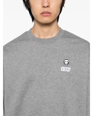 AAPE BY *A BATHING APE® ロゴアップリケ付きスウェットシャツ - サムネイル5