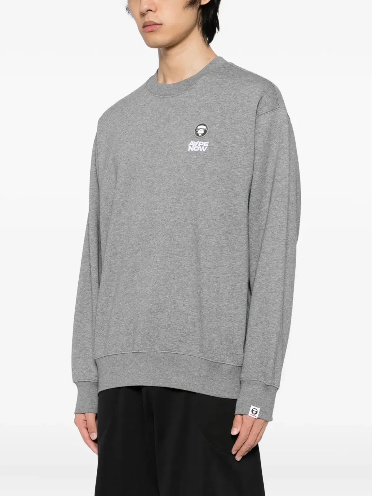AAPE BY *A BATHING APE® ロゴアップリケ付きスウェットシャツ - 画像3