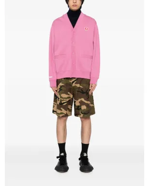 AAPE BY *A BATHING APE® ボタンアップカーディガン - ピンク - サムネイル2