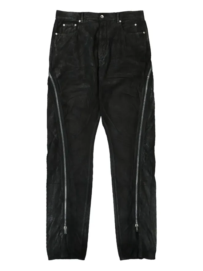 Rick Owens DRKSHDW Rick Owens DRKSHDW Hollywood Boan Banana zip-detail ジーンズの商品画像