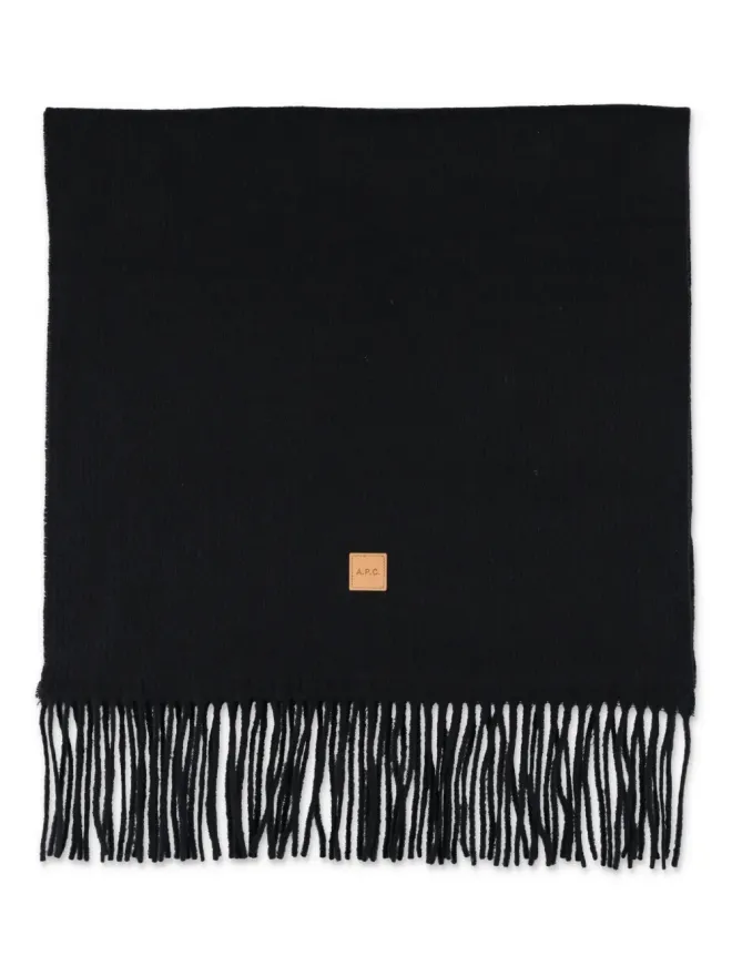 A.P.C. A.P.C. フリンジ付きウールスカーフの商品画像