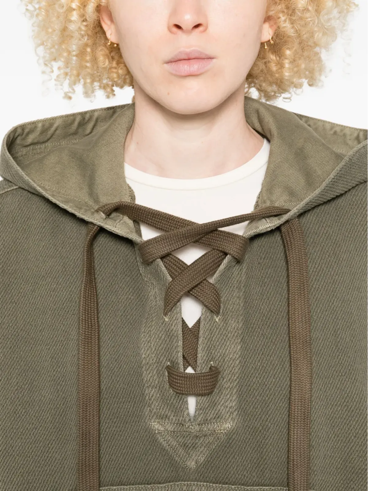 Golden Goose レースアップフーディ - 画像5