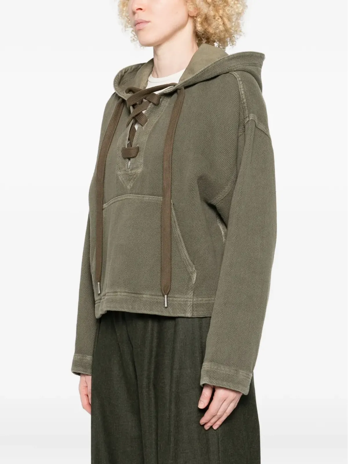 Golden Goose レースアップフーディ - 画像3