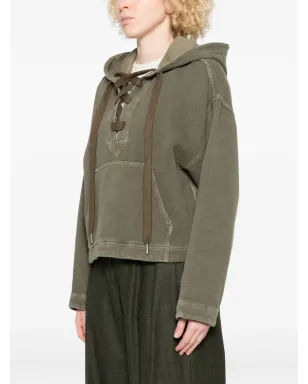 Golden Goose レースアップフーディ - サムネイル3